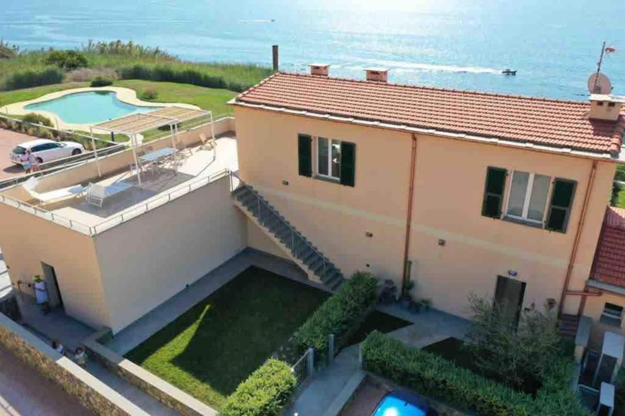 Incanto Sul Mare Con Enorme Terrazza E Piscina Cervo Exterior foto